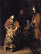 REMBRANDT Harmenszoon van Rijn The Return of the Prodigal Son USA oil painting reproduction